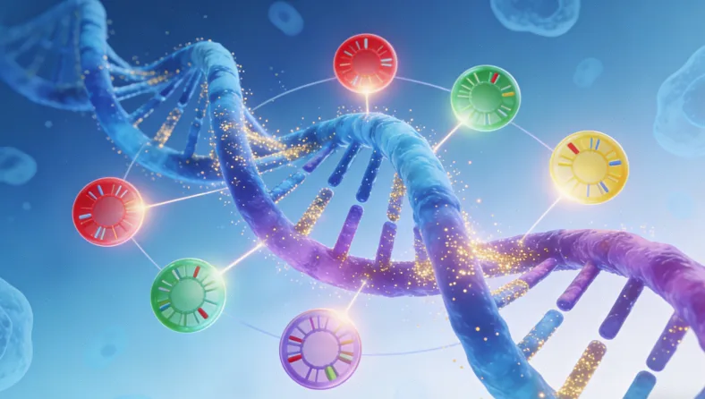 EB病毒与鼻咽细胞关系模式图