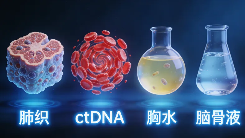 肝癌基因检测核心流程示意图