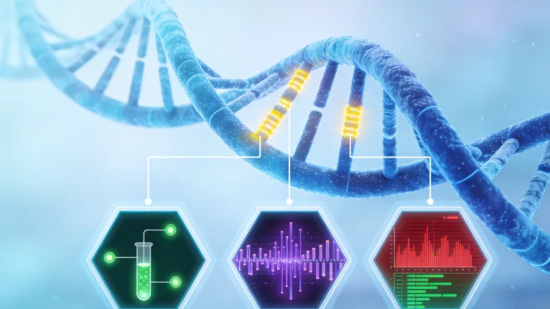 血液细胞基因检测流程示意图