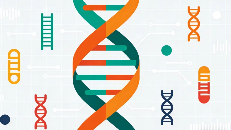 基因检测实验室内部工作场景