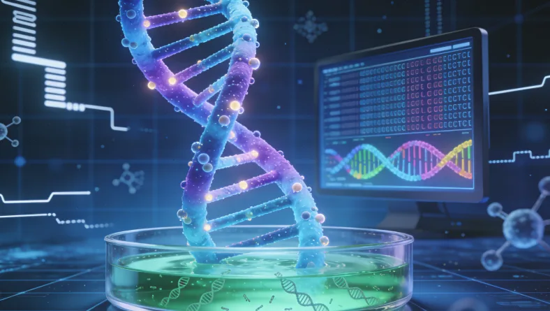 基因检测报告关键部分示例图