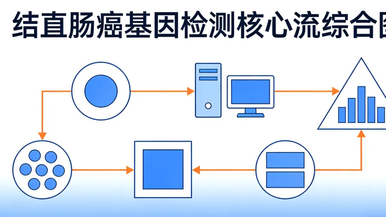 脑肿瘤基因检测流程示意图