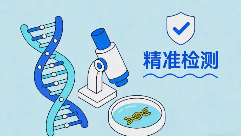 基因测序实验室内部工作场景