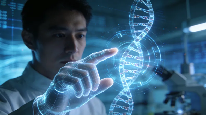 染色体易位示意图