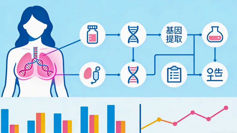 基因测序技术原理示意图