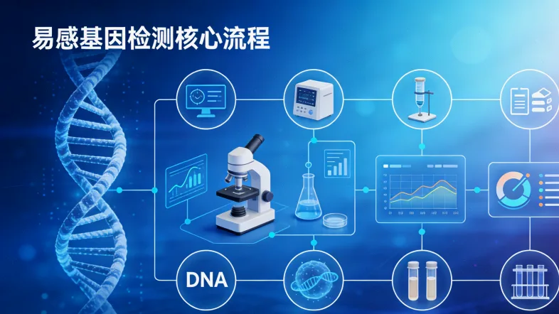 下一代测序(NGS)工作流程简图