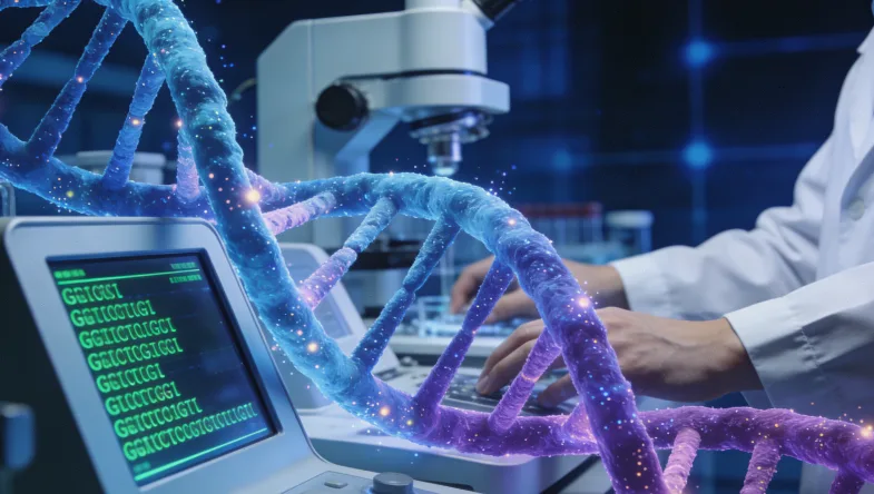 脑胶质瘤基因检测核心基因示意图