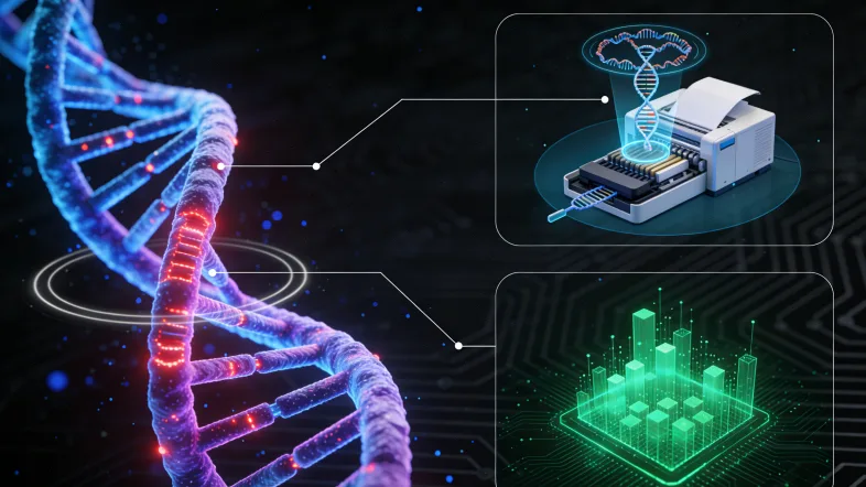 DNA双螺旋结构示意图