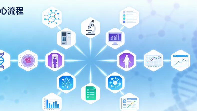 基因检测实验室高通量测序仪工作场景