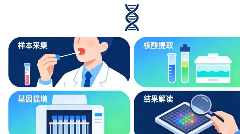 基因测序仪工作流程简图