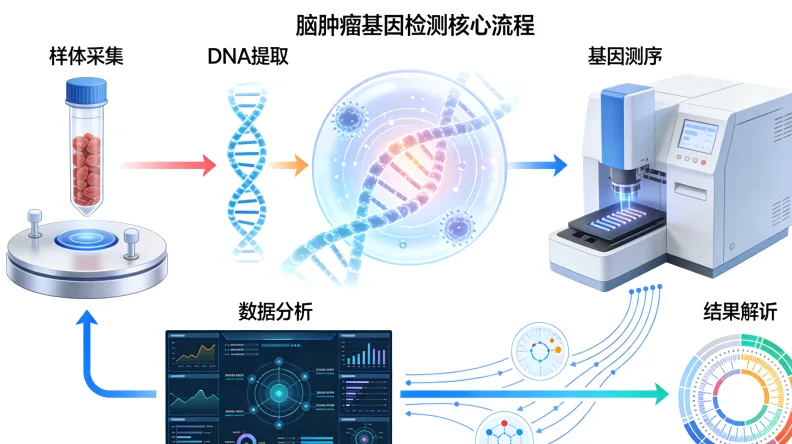高通量测序仪工作流程简图