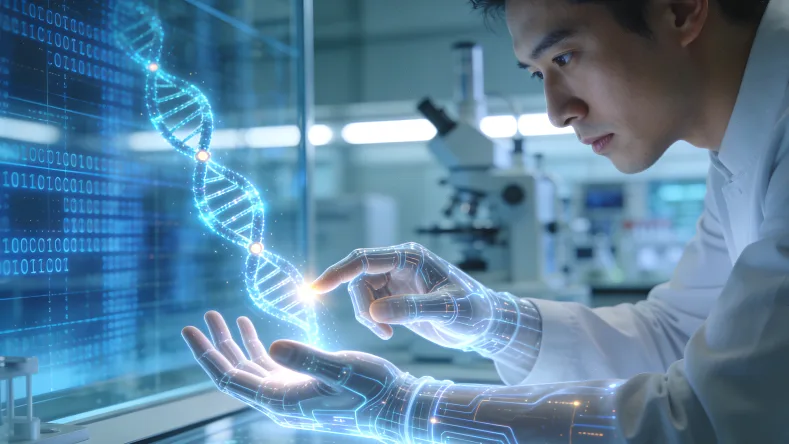 基因测序技术流程示意图