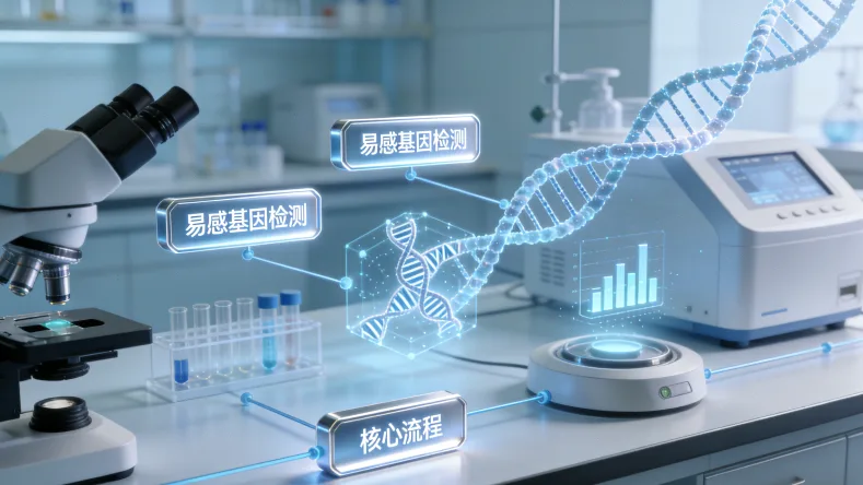 基因检测报告重点部分示例