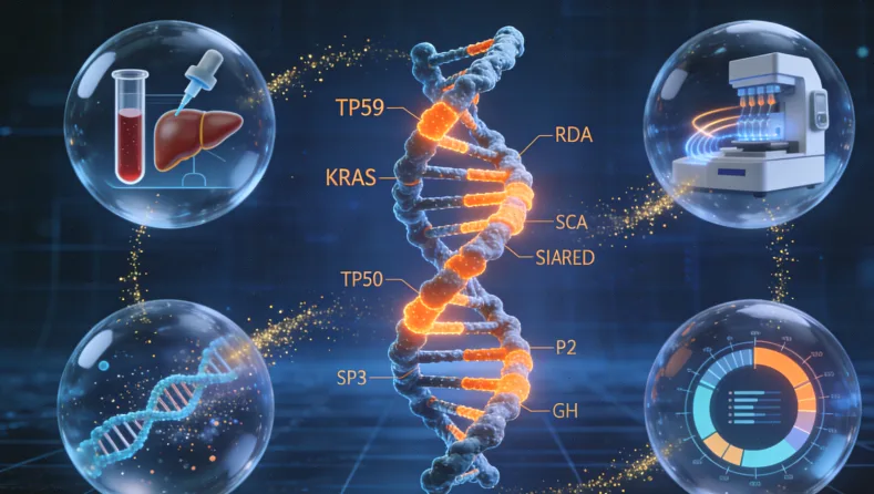 肠癌相关基因图谱
