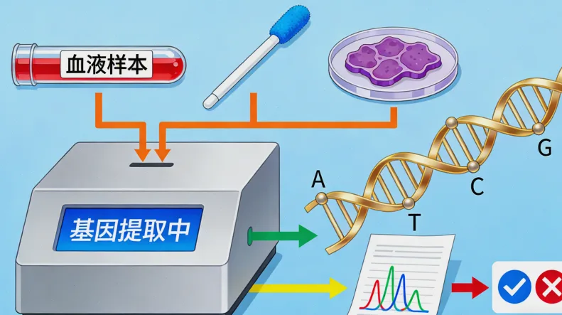 NGS测序技术流程简图