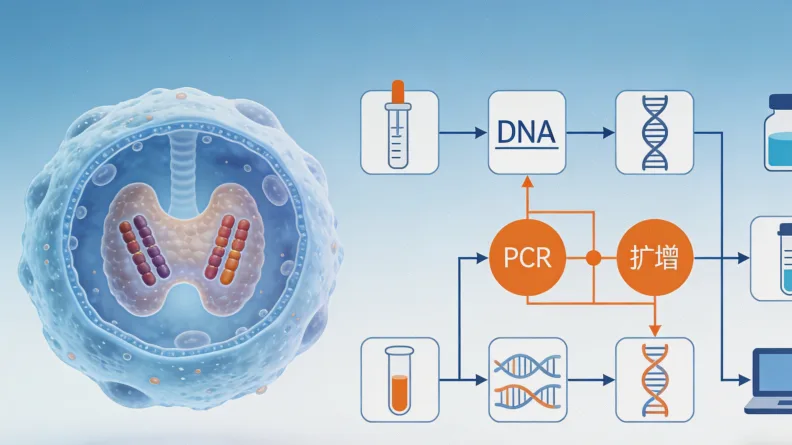 高通量测序仪工作流程简图
