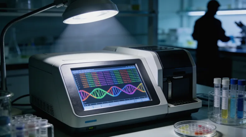 卵巢癌基因检测标准流程示意图