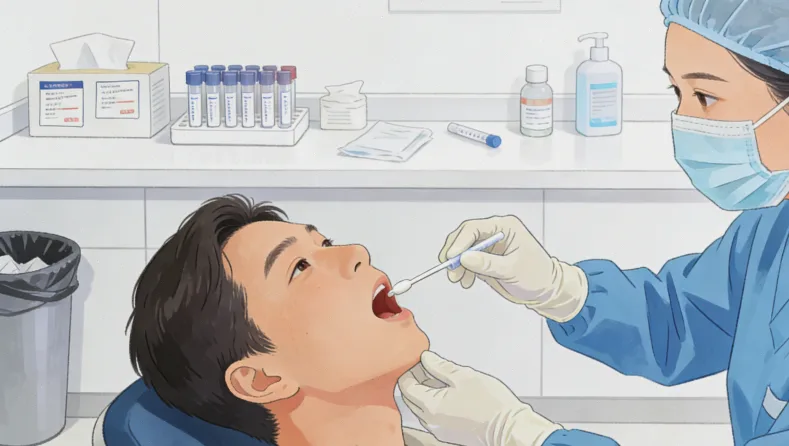 血液肿瘤基因检测采样流程示意图