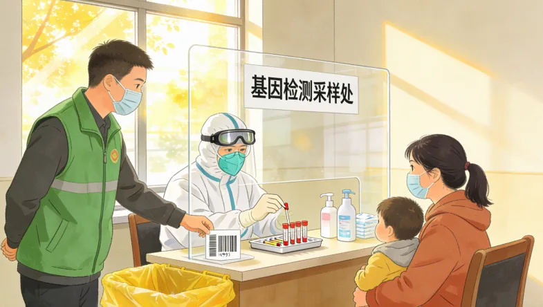 二代测序（NGS）技术原理简图