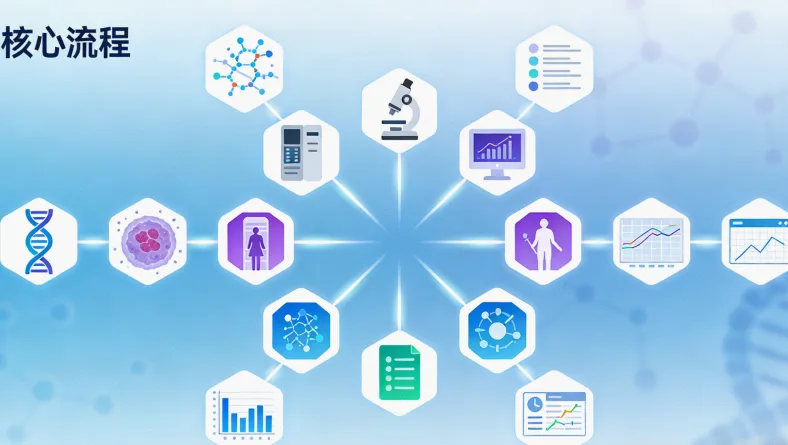 高通量测序技术流程简图