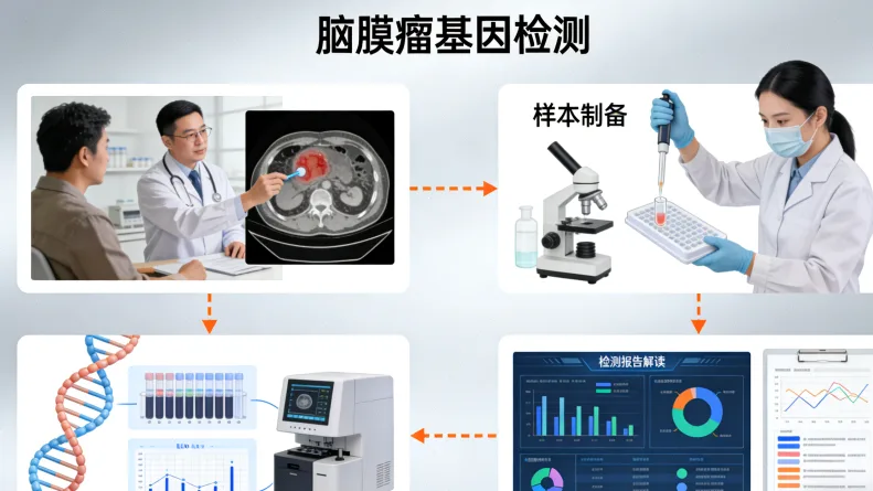 基因测序仪工作流程示意图