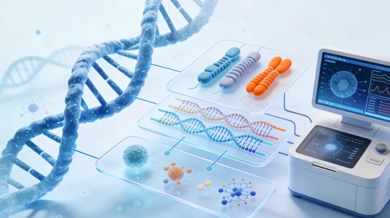 基因检测报告关键信息标注示例