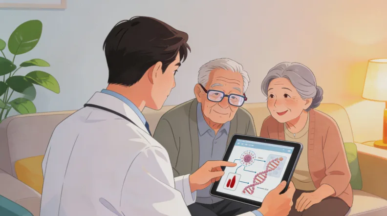 基因检测报告关键部分示例