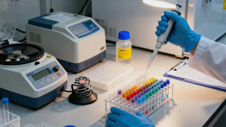 NGS测序技术流程简图