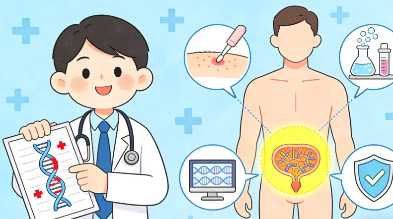 专业遗传咨询师进行报告解读场景