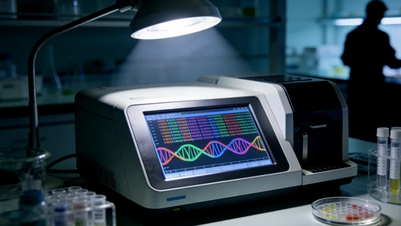 胃癌相关核心基因网络图