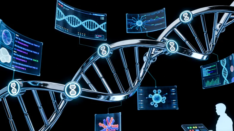 基因测序技术流程简图