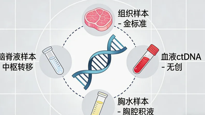 肿瘤组织样本处理与检测流程简图