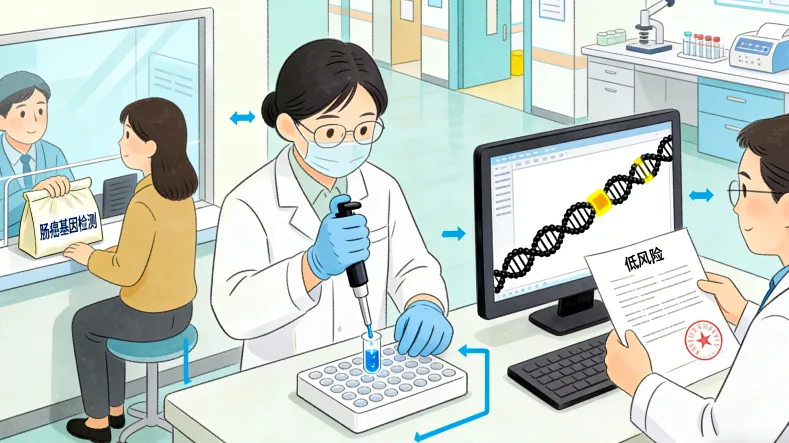 血液样本采集示意图