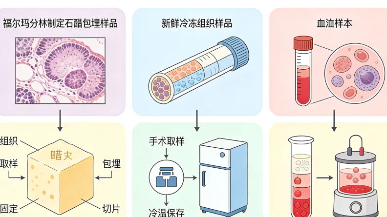 基因测序仪工作流程示意图