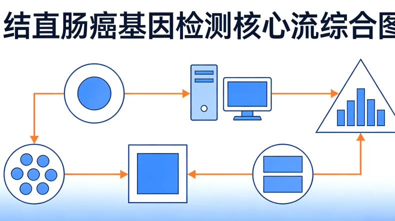 组织活检与液体活检流程对比图