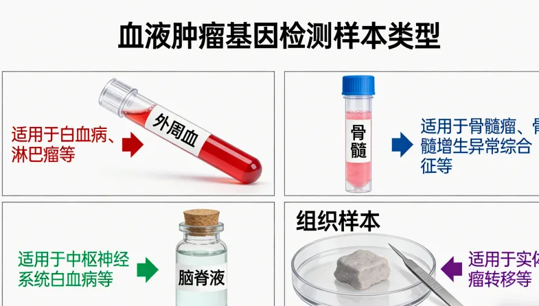 脑肿瘤常见基因突变类型图解