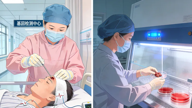 遗传咨询师与咨询者沟通场景