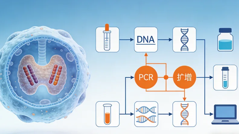 基因双螺旋结构示意图
