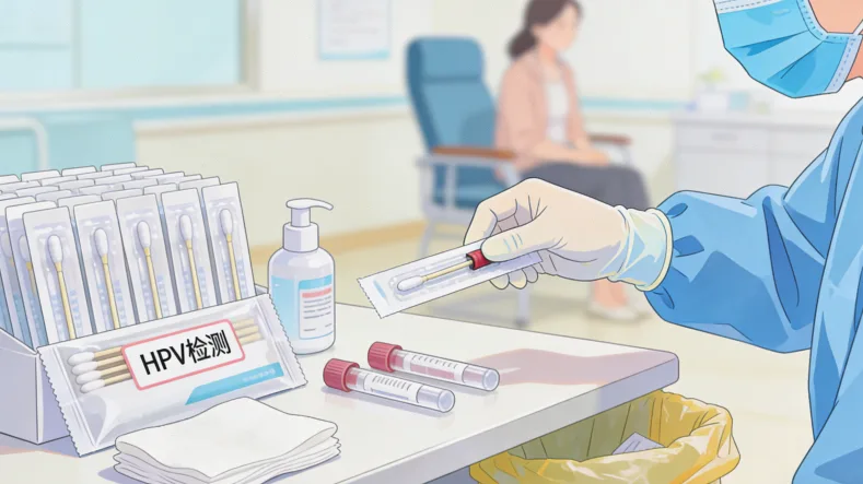 基因检测实验室内部工作场景