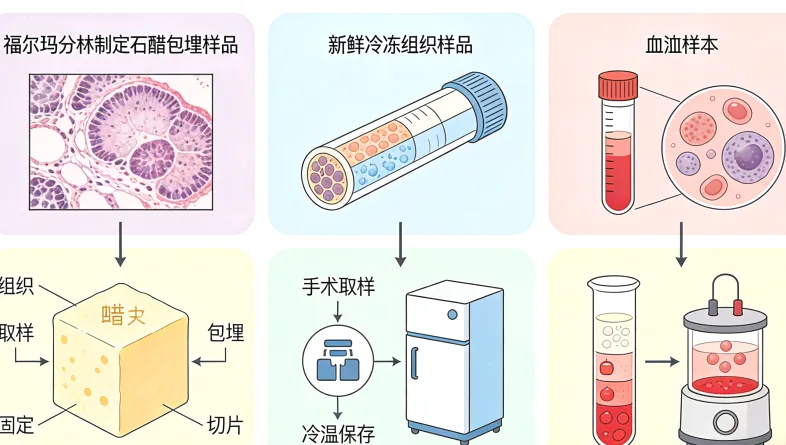 胃部解剖与基因概念示意图
