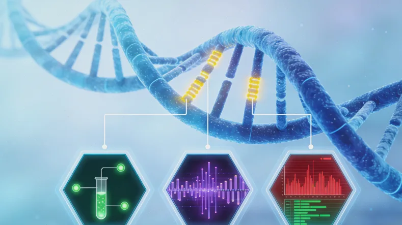 基因检测实验室工作流程简图
