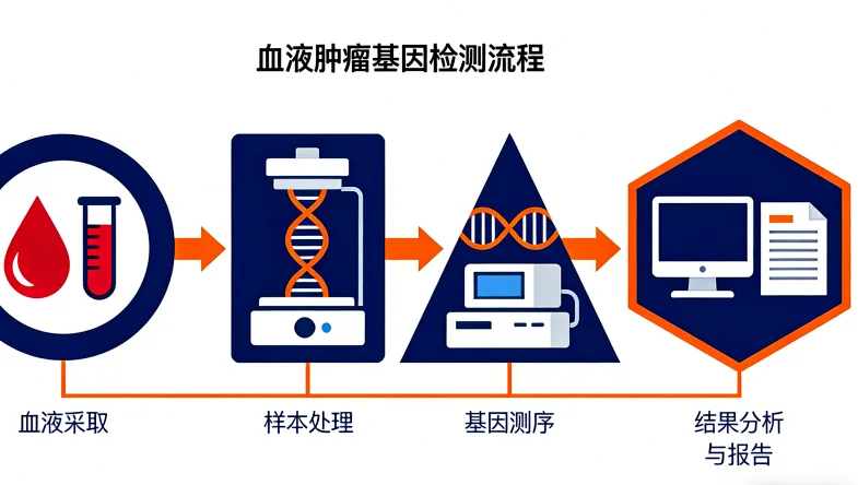 淋巴瘤细胞基因测序流程示意图