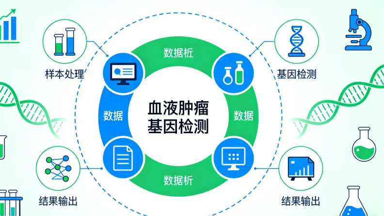 基因检测样本采集示意图