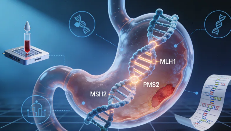 基因检测实验室工作场景