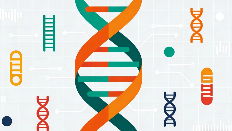 宫颈癌基因检测采样过程图示