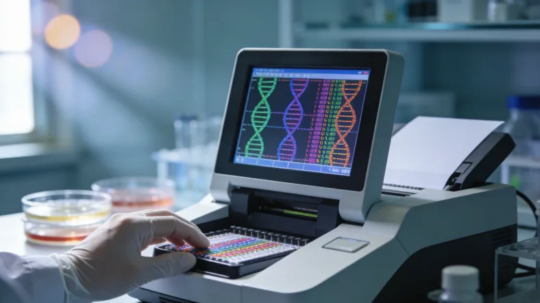 高通量测序技术工作原理简图