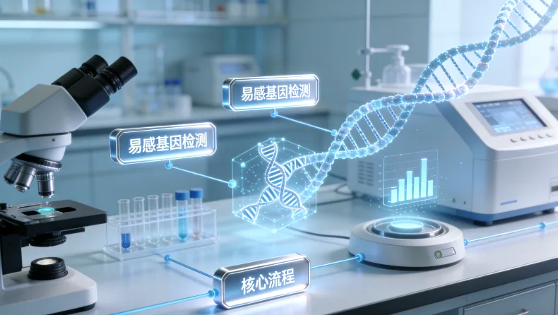 二代测序技术流程简图