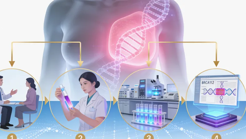 胰腺癌相关核心基因示意图