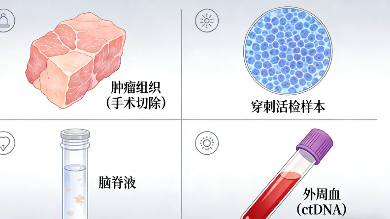 血液肿瘤基因检测流程示意图