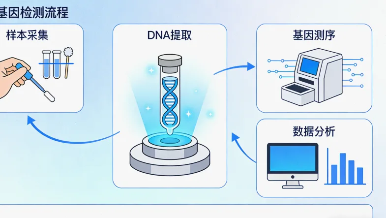 组织活检与液体活检流程对比图